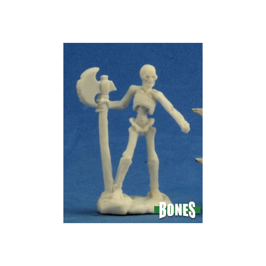 Reaper Bones - Skeleton Warrior Axeman (3) - 77243