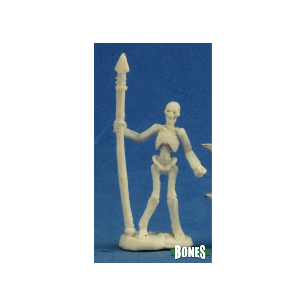 Reaper Bones - Skeleton Warrior Spearmen (3)