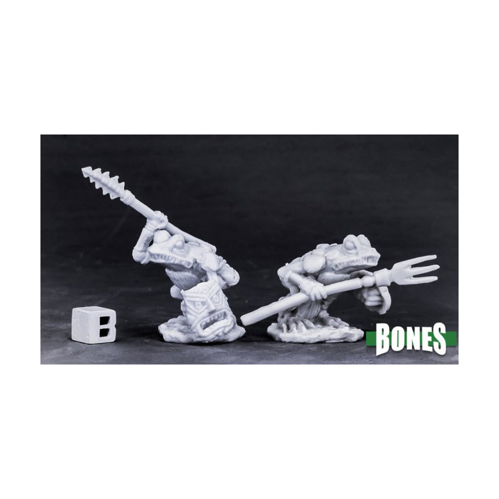 Reaper Bones - Squog Warriors (2)