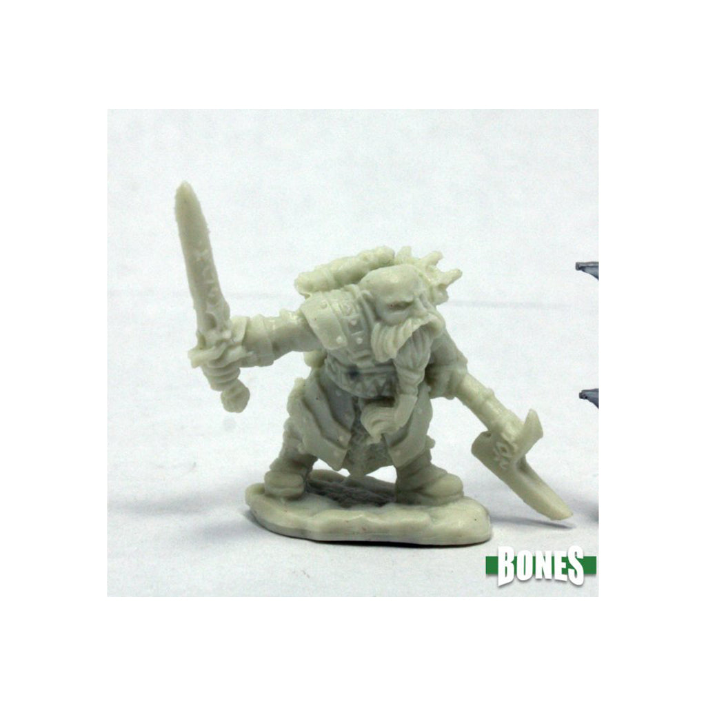 Reaper Bones - Durgam Deepmug, Dwarf Hero - 77400