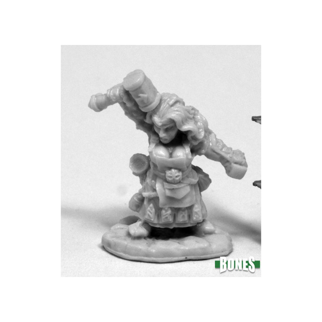 Reaper Bones - Margara Female Dwarf Cleric