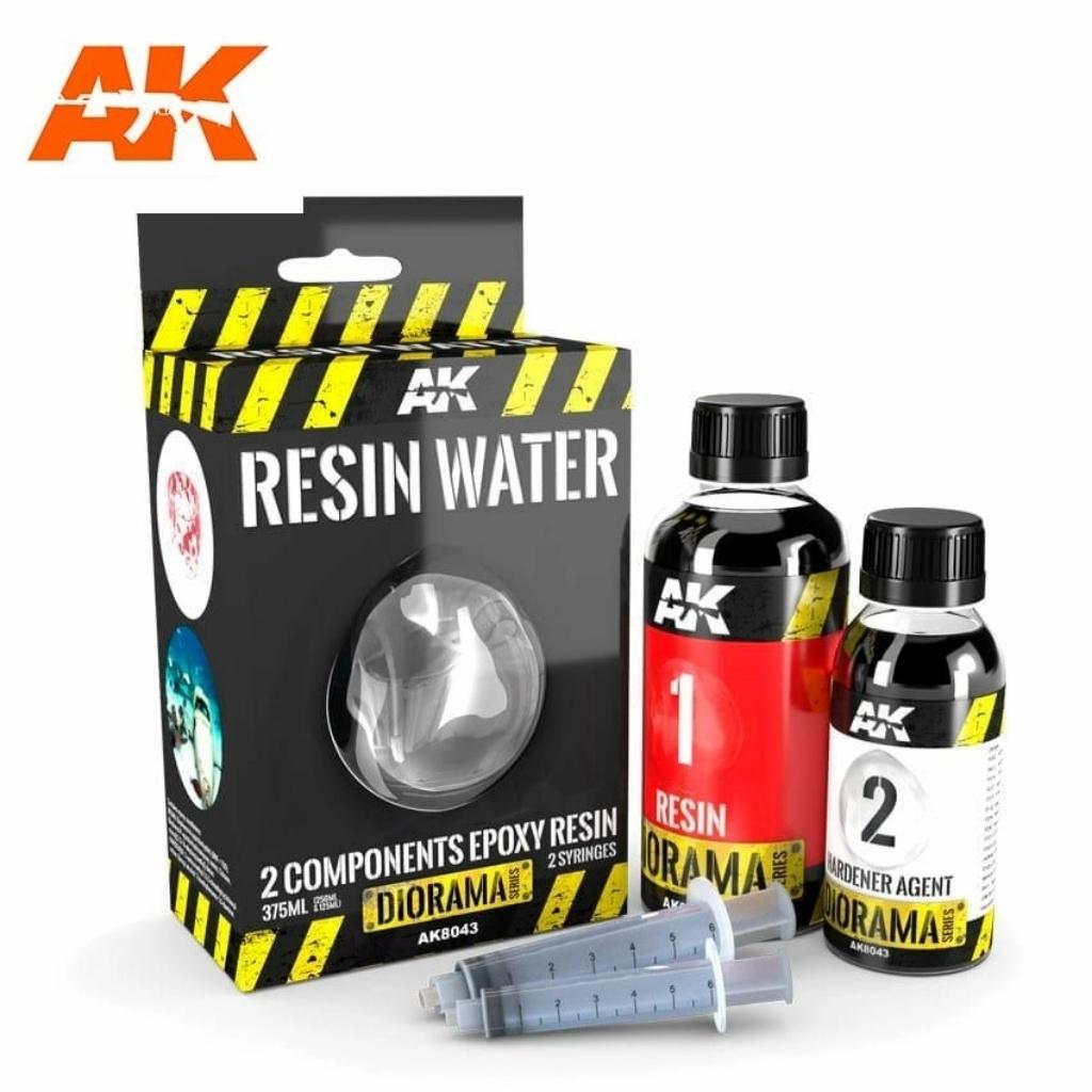 AK-47 Interactive - Resin Water 2 Components Epoxy Resin 375ml