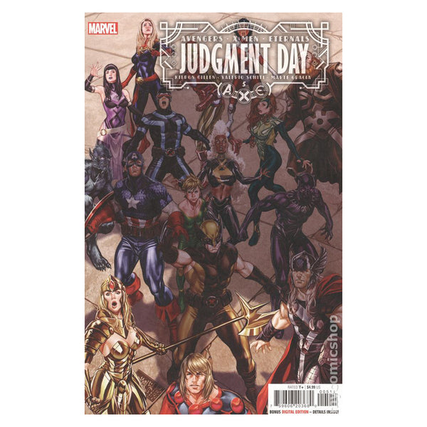 AXE Judgement Day 5 Comic Book Factory