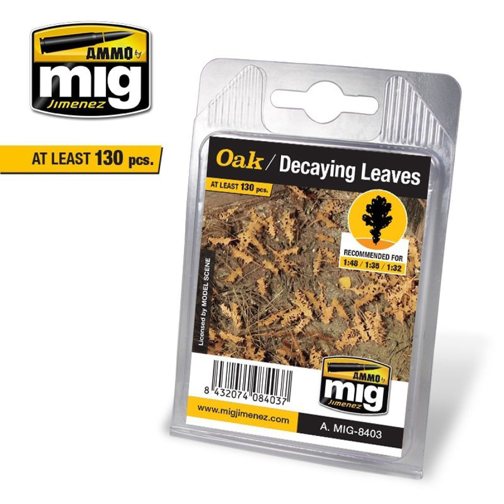 Ammo by MIG Dioramas - Leaves - Oak - Decaying Leaves