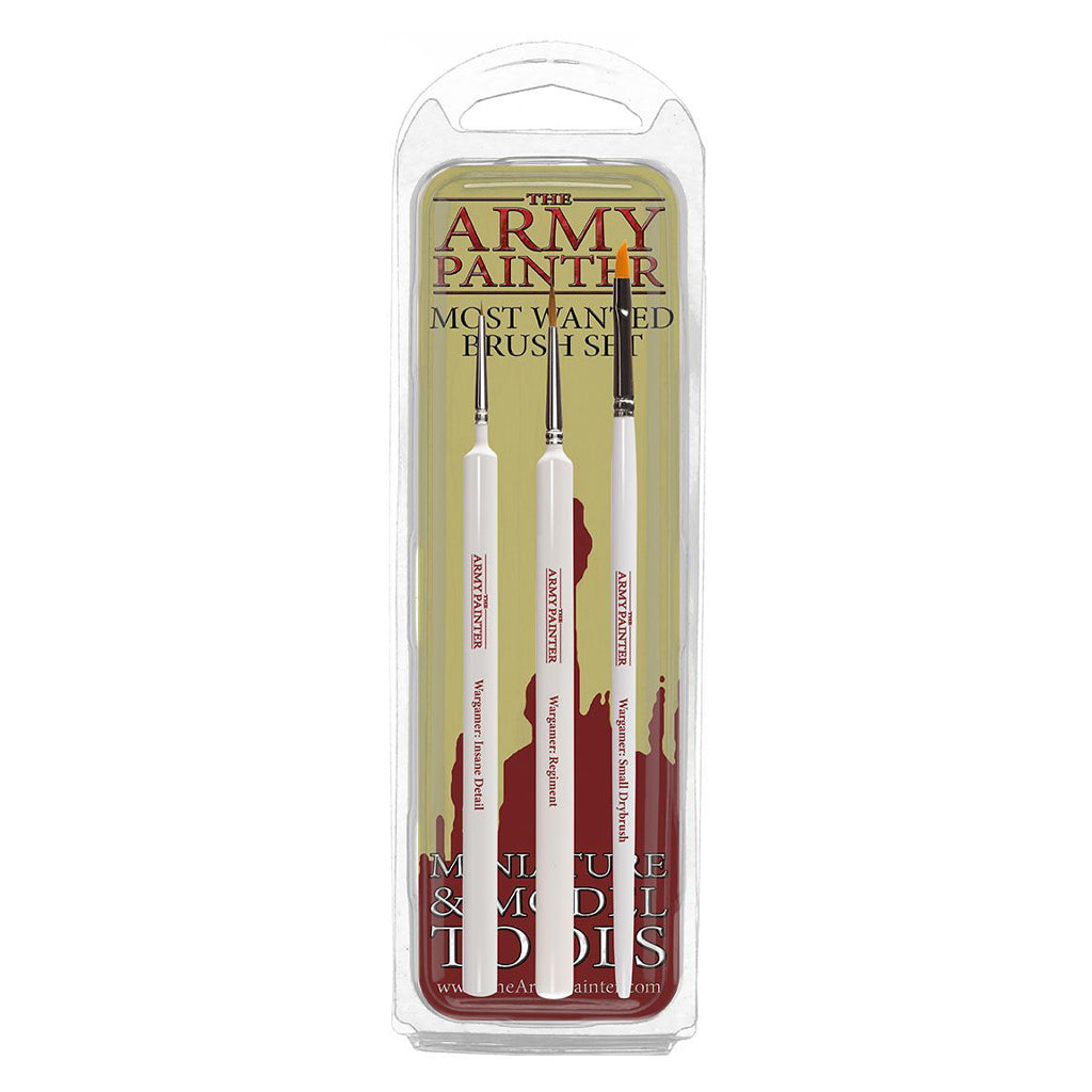 Army Painter - Most Wanted Brush Set