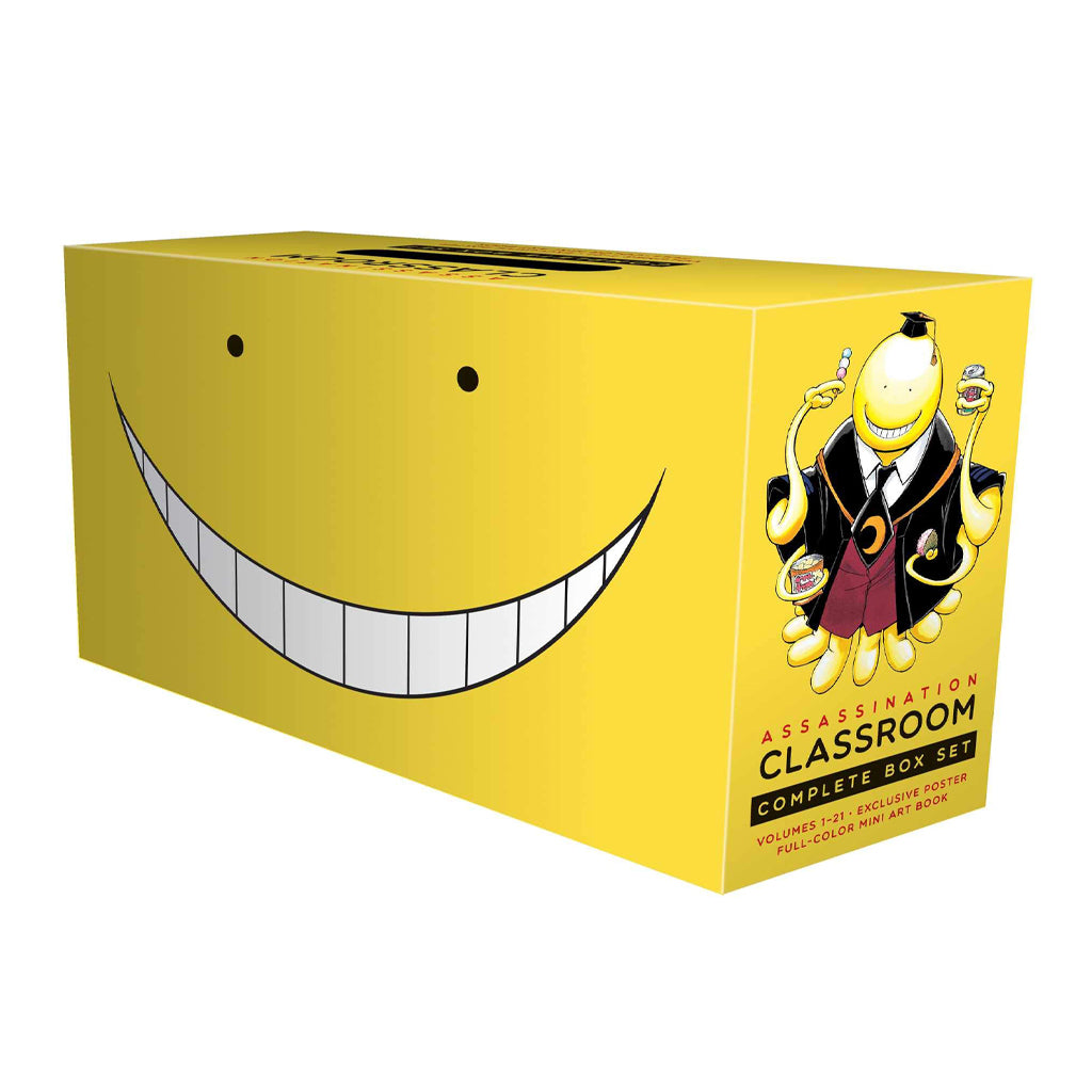 Assassination Classroom Complete Box-Set (Vol. 1-21) + Poster &amp; Artbook