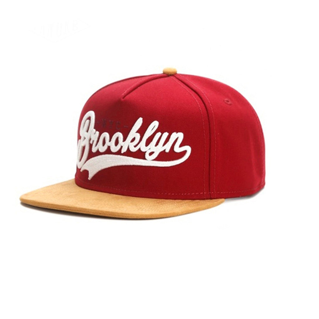 Baseball Cap - Brooklyn (Red & Yellow)