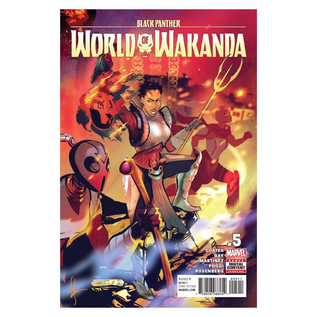 Black Panther World of Wakanda (2016) #5A