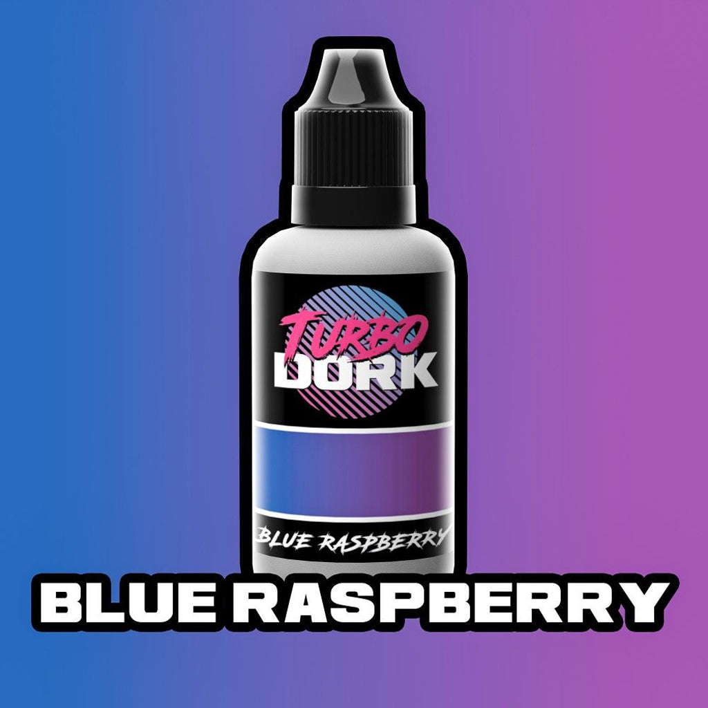 Turbo Dork Blue Raspberry Metallic Acrylic Paint 20ml