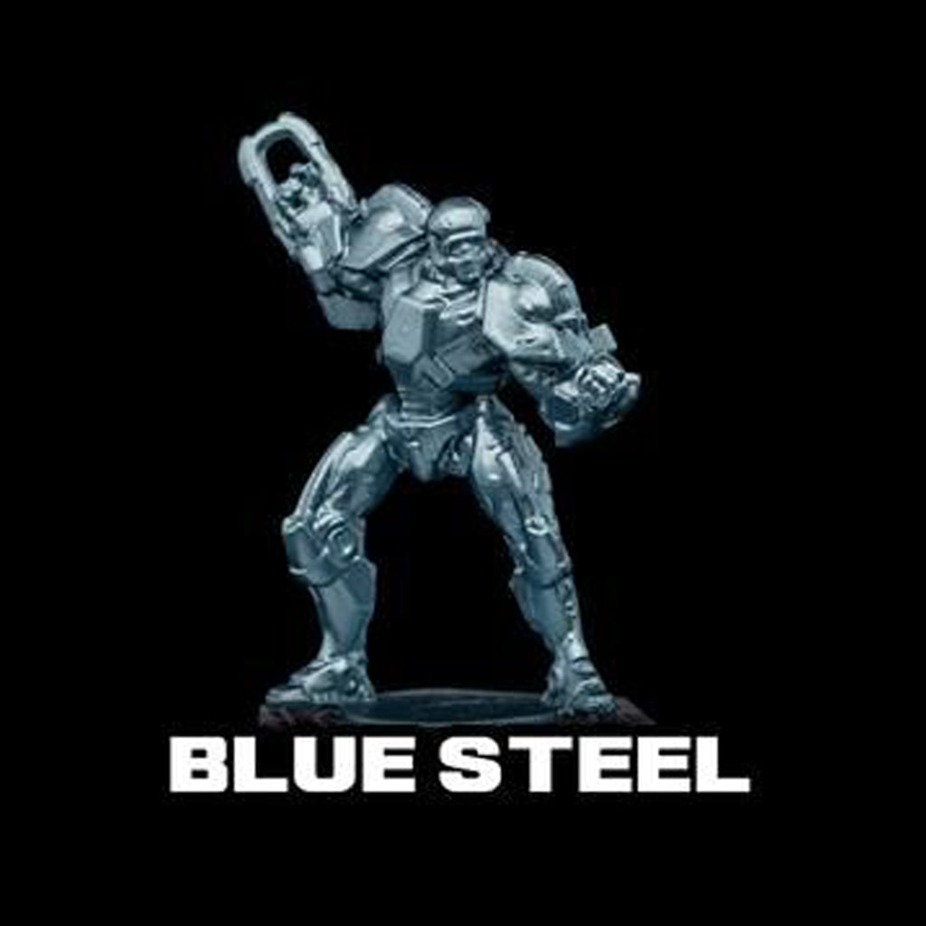 Turbo Dork Blue Steel Metallic Acrylic Paint 20ml