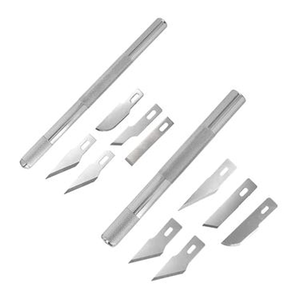 Bravo Handtools 184972 - Double Knife Set #1 &amp; #2 Knives And 10 Assorted Blades