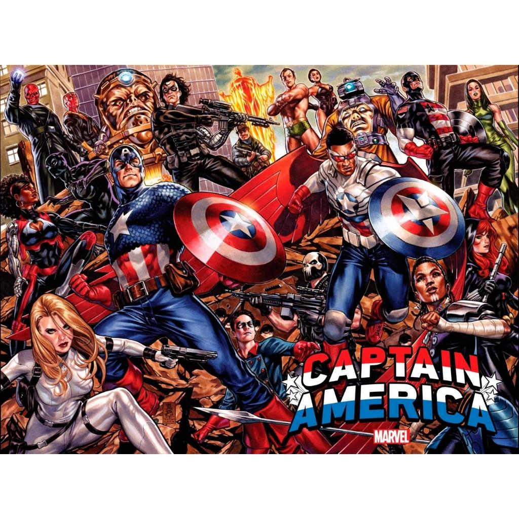 Captain America #0 Variant, Brooks Wrap Around