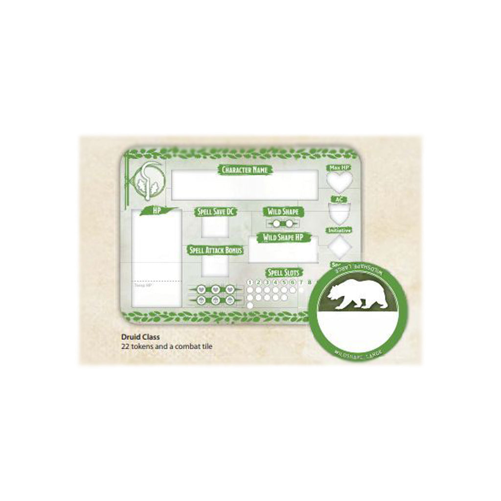 D&amp;D Class Token Set - Druid