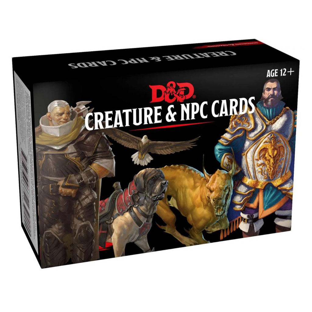 D&amp;D - Creature &amp; NPC Cards