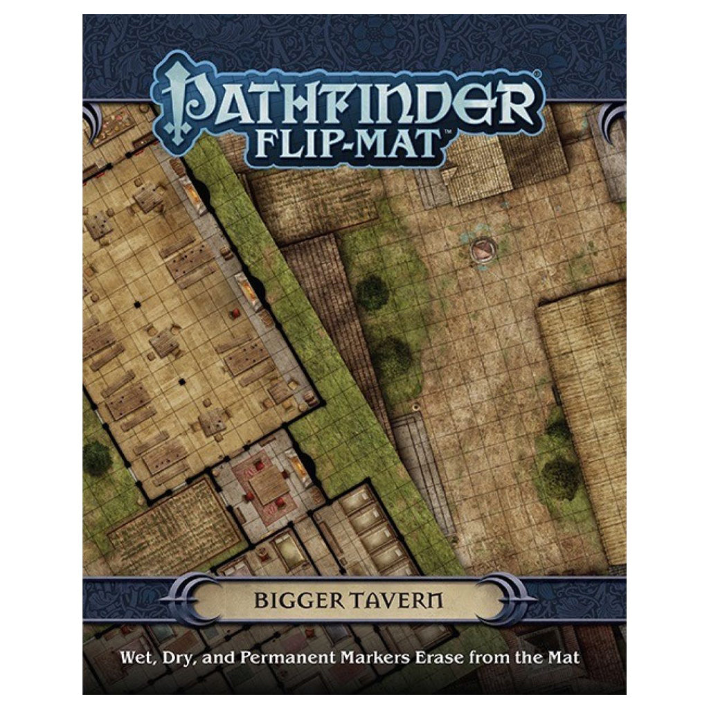 D&D Flip Mat - Bigger Tavern