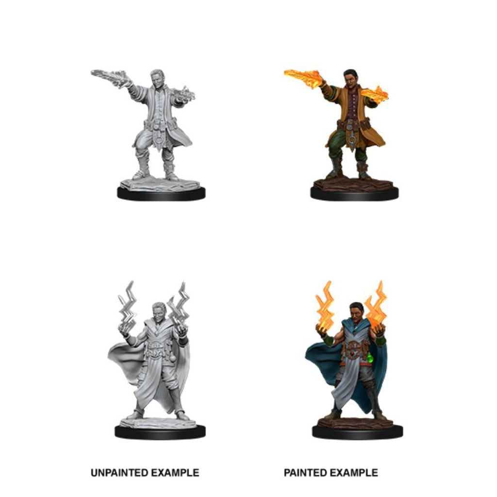 D&amp;D Nolzurs Marvelous Unpainted Miniatures Male Human Sorcerer