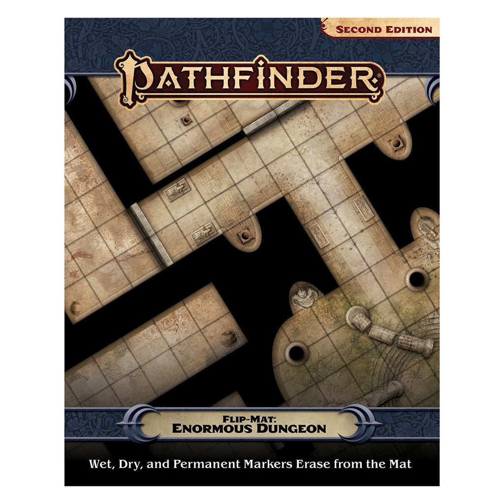 D&D / Pathfinder Flip Mat - Enormous Dungeon