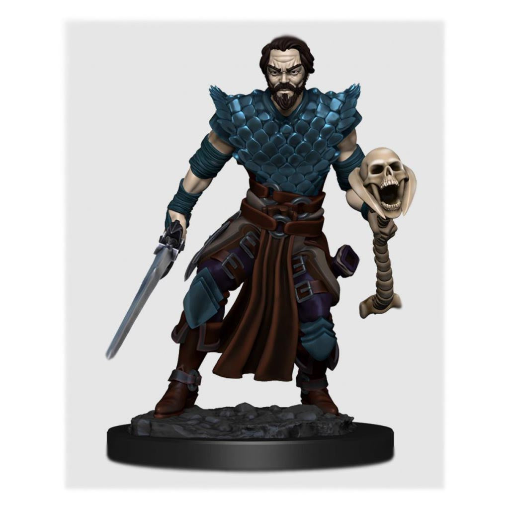 D&amp;D Premium Painted Figures Human Warlock Male