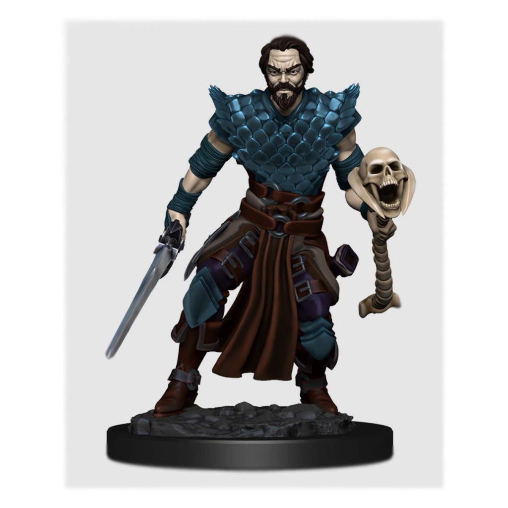 D&D Premium Painted Figures Human Warlock Male
