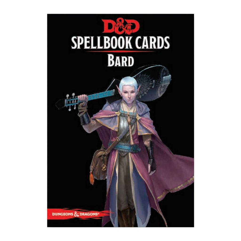 D&amp;D - Spell Book Cards - Bard