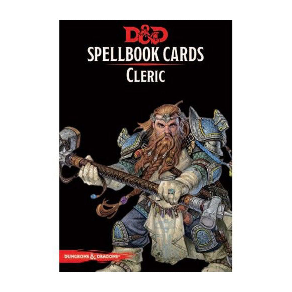 D&amp;D - Spell Book Cards - Cleric