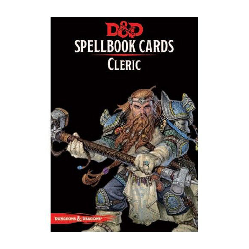 D&D - Spell Book Cards - Cleric