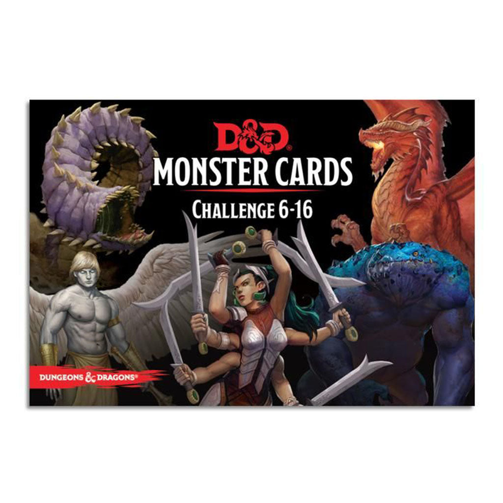 D&D - Spellbook Cards Monster Challenge Deck 6-16