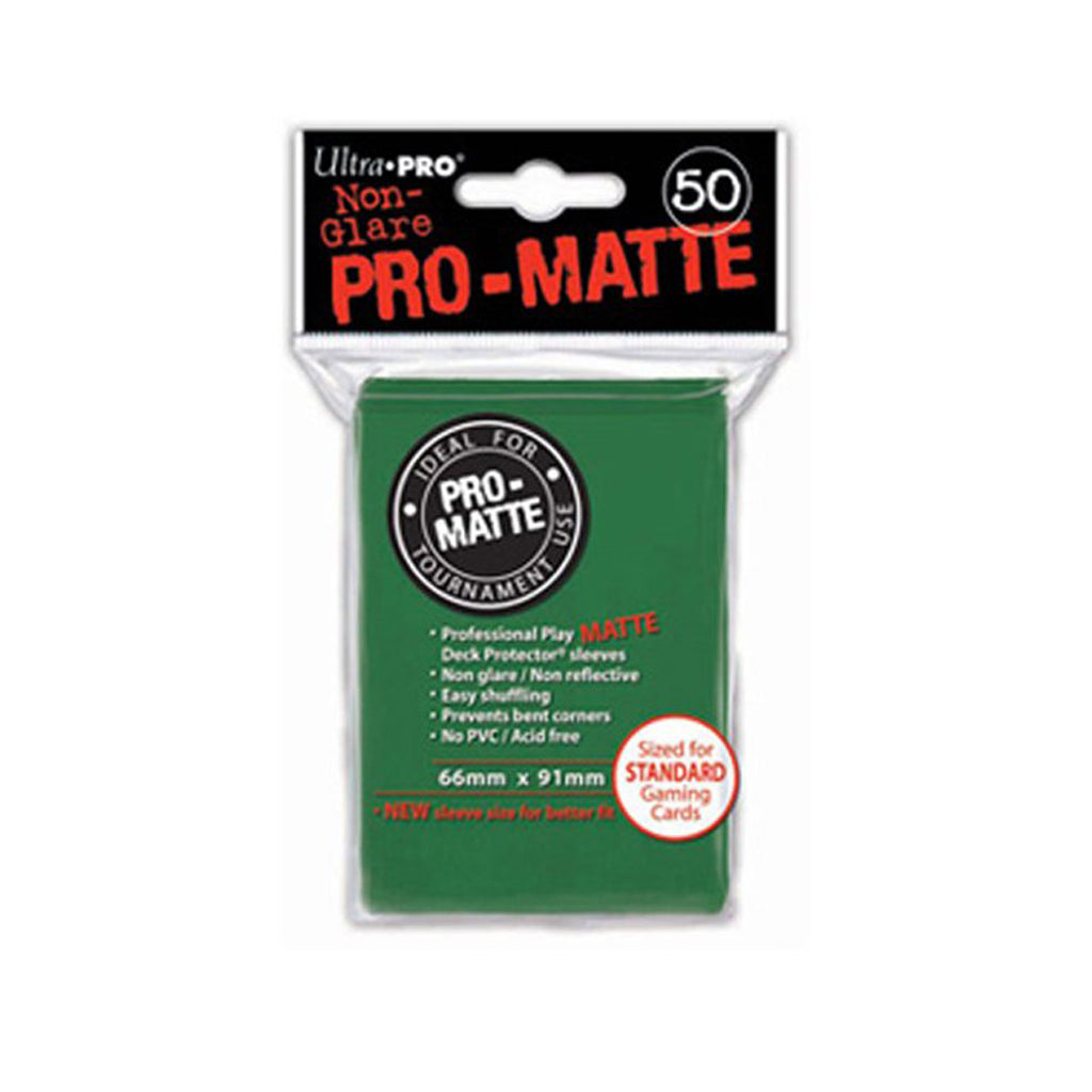 Ultra Pro - Deck Protector Pro-Matte 50ct - Green