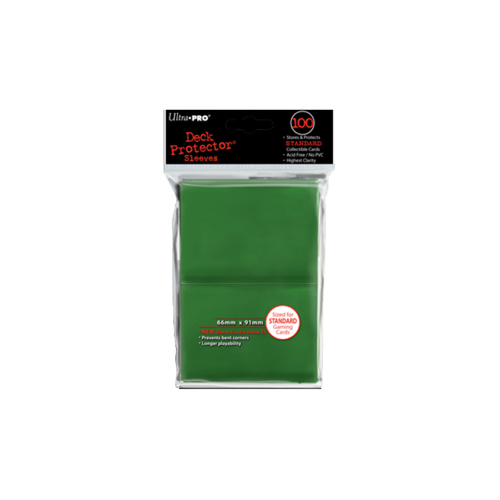 Ultra Pro - Deck Protector – Standard 100ct Green
