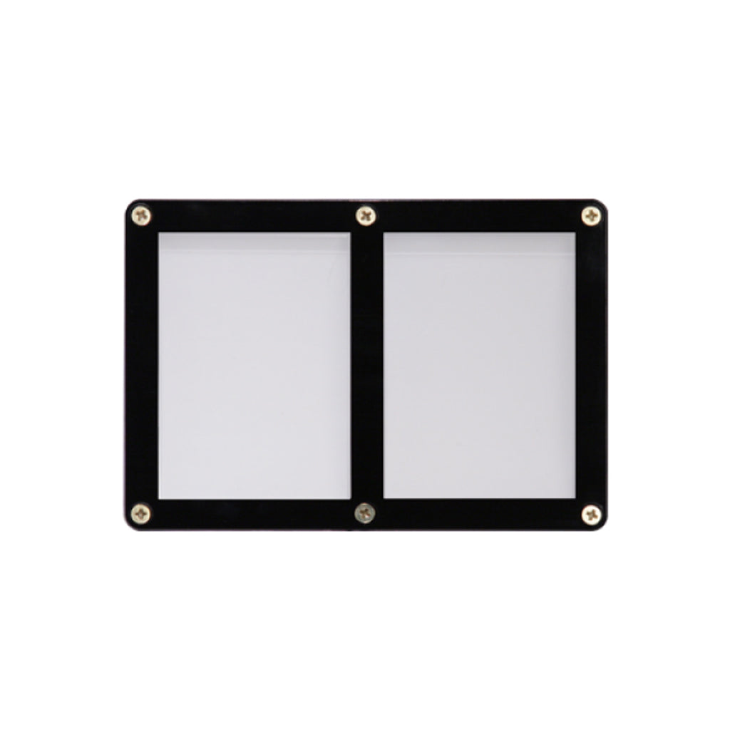 Ultra Pro - Double Card Black Holder – Black &amp; Clear Frame