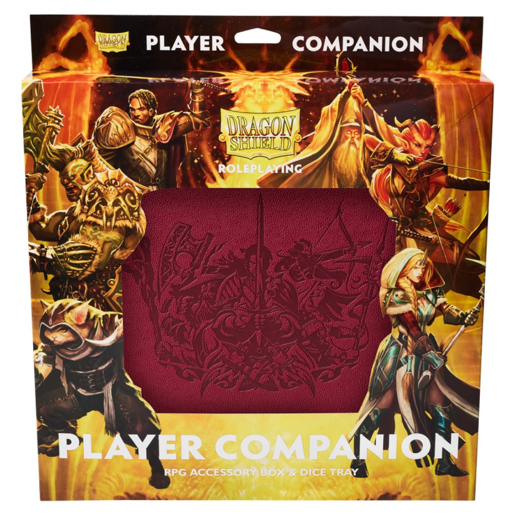 Dragon Shield Roleplaying Player Companion Blood Red