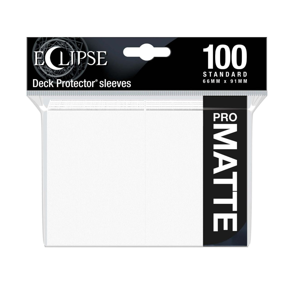 Ultra Pro - Eclipse Deck Protector Sleeves 100ct (White)