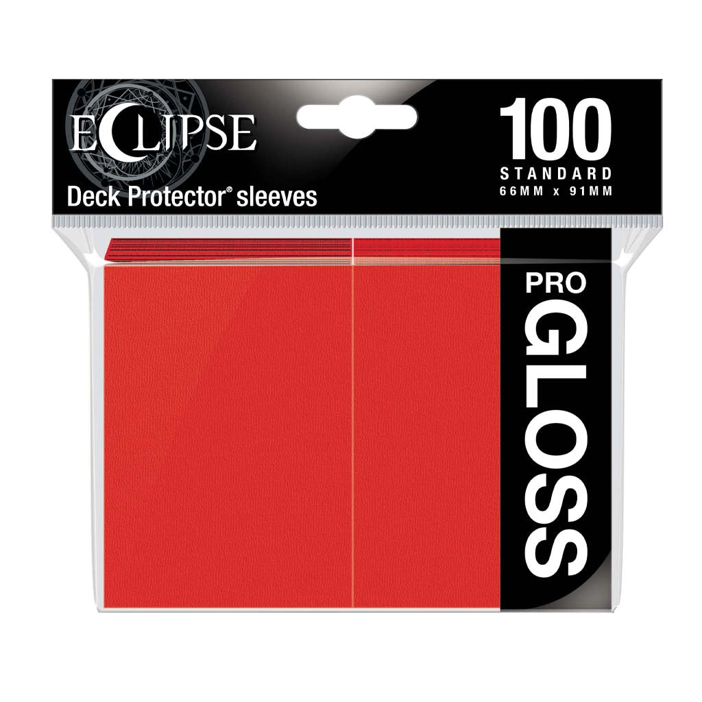 Ultra Pro - Eclipse Deck Protector Standard - Gloss 100ct Red