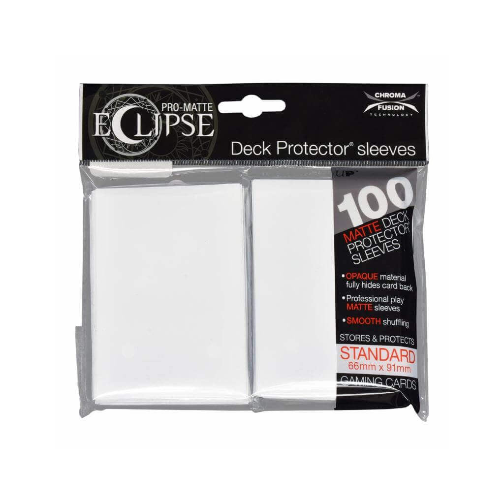 Ultra Pro - Eclipse Protector Sleeves 100s - Arctic White