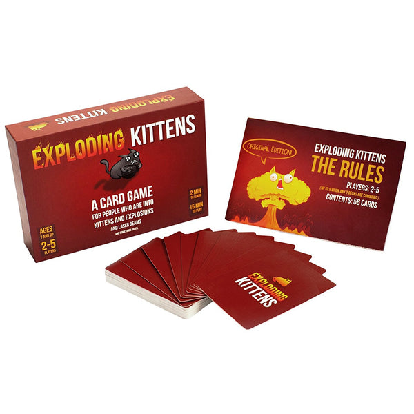 Exploding Cat Book Exploding Kittens - Original Edition - Comic Book Factory