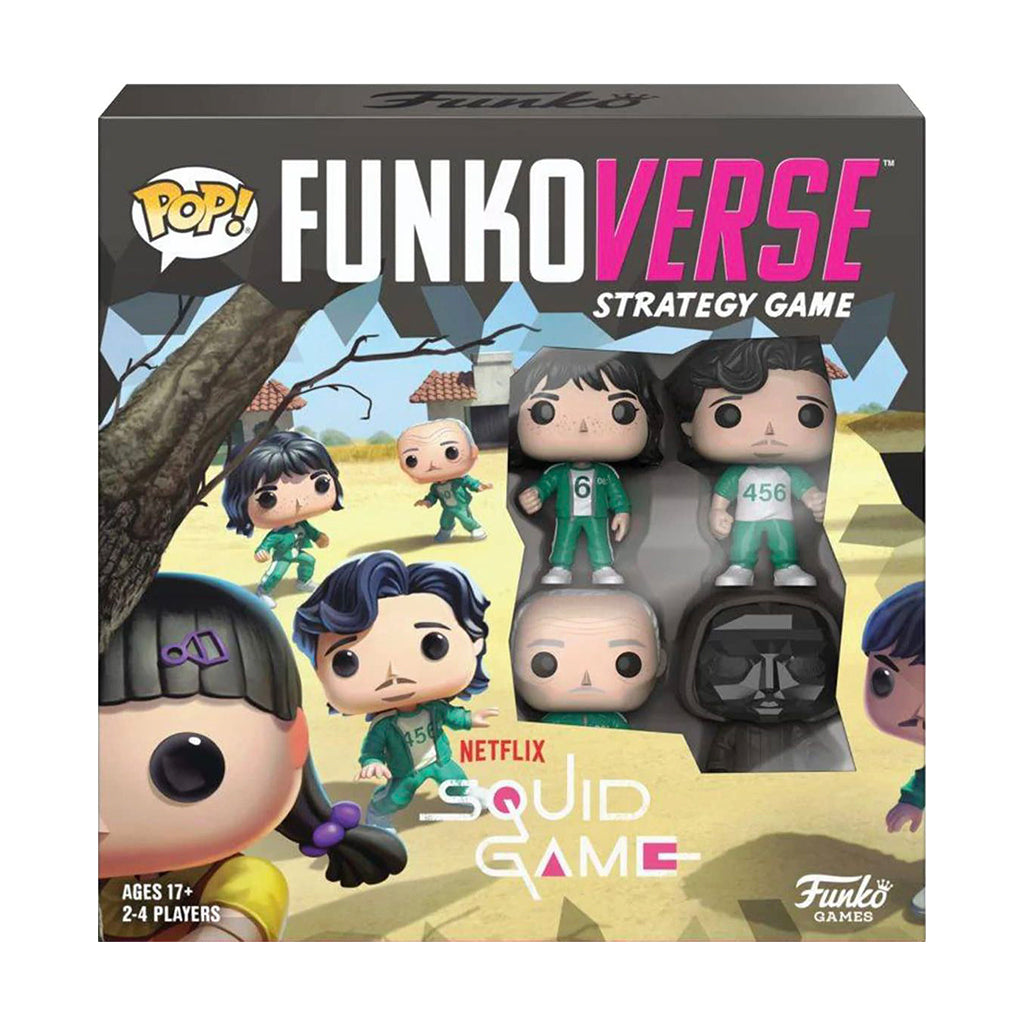 Funkoverse Squid Game 100 4 Pack Strategy Board Game
