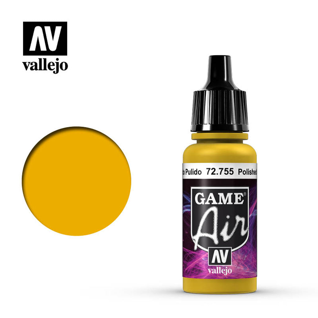 Vallejo - Game Air - polshed Gold