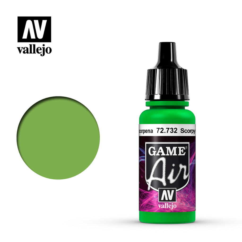 Vallejo Game Air - Escorpena Green 72.732