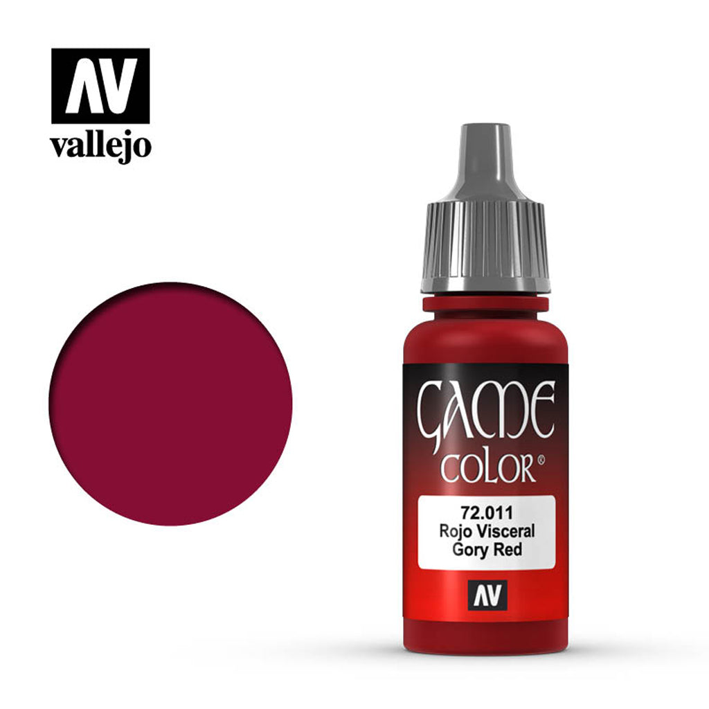 Vallejo Game Colour - Gory Red 72011 17 ml