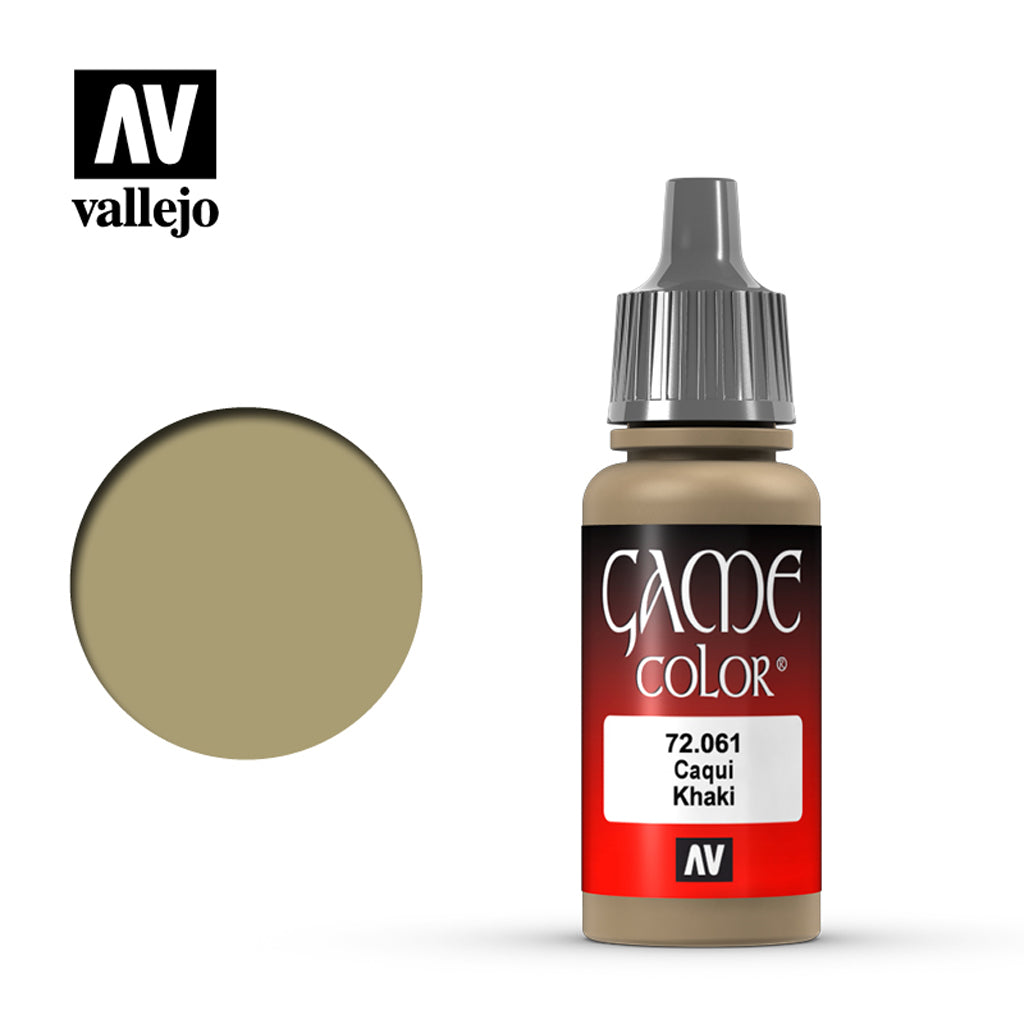 Vallejo Game Colour - Khaki 72061 17 ml