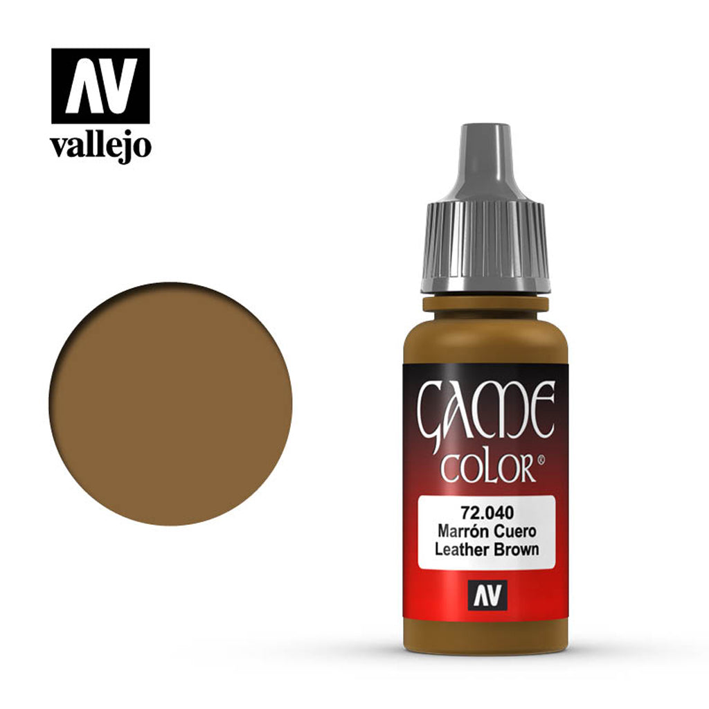 Vallejo Game Colour - Leather Brown 17 ml