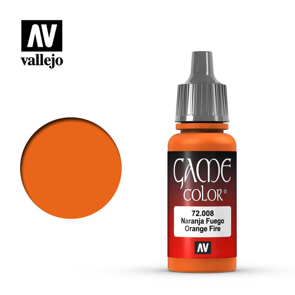 Vallejo Game Colour - Orange Fire 17 ml