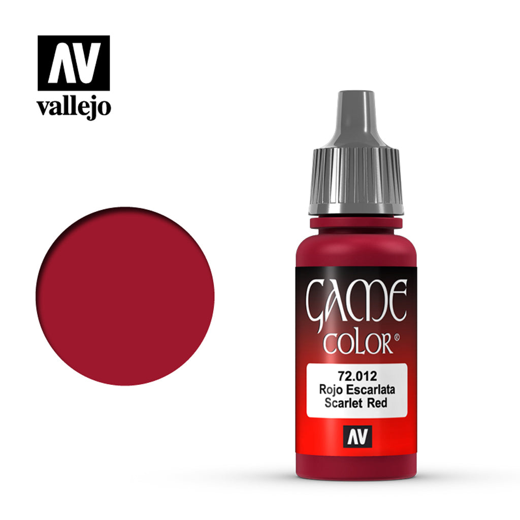 Vallejo Game Colour - Scarlet Red 72.012