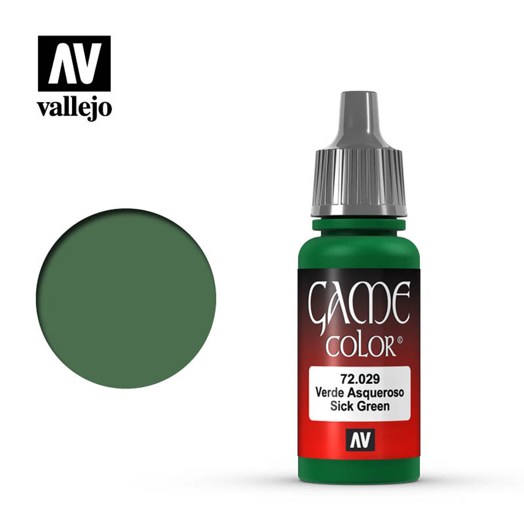 Vallejo Game Colour - Sick Green 72.029