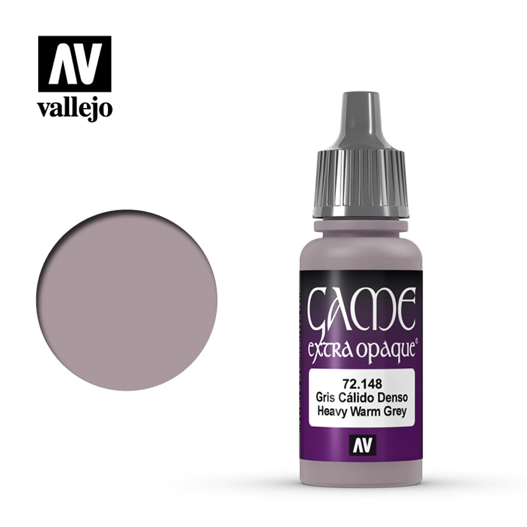 Vallejo Game Extra Opaque - Heavy Warm Grey 17 ml