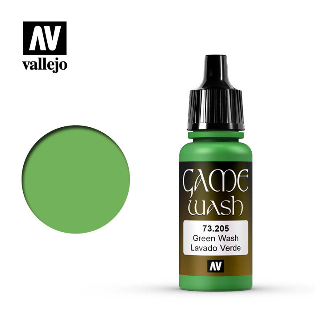 Vallejo Game Wash - Green 17 ml