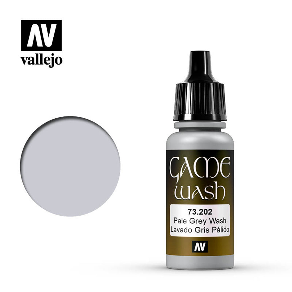 Vallejo Game Wash - Pale Grey 17 ml