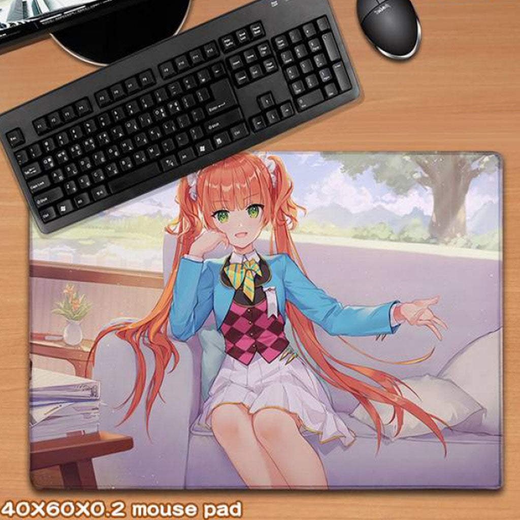 Girl Coffee Gun - Desk Pad 40x90cm