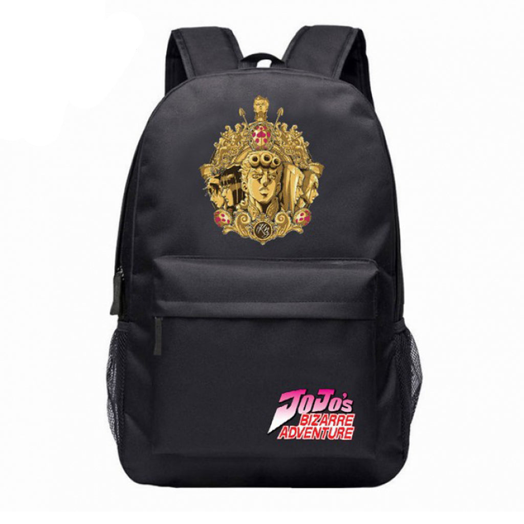 JoJo*s Bizarre Adventure - Black Canvas Backpack