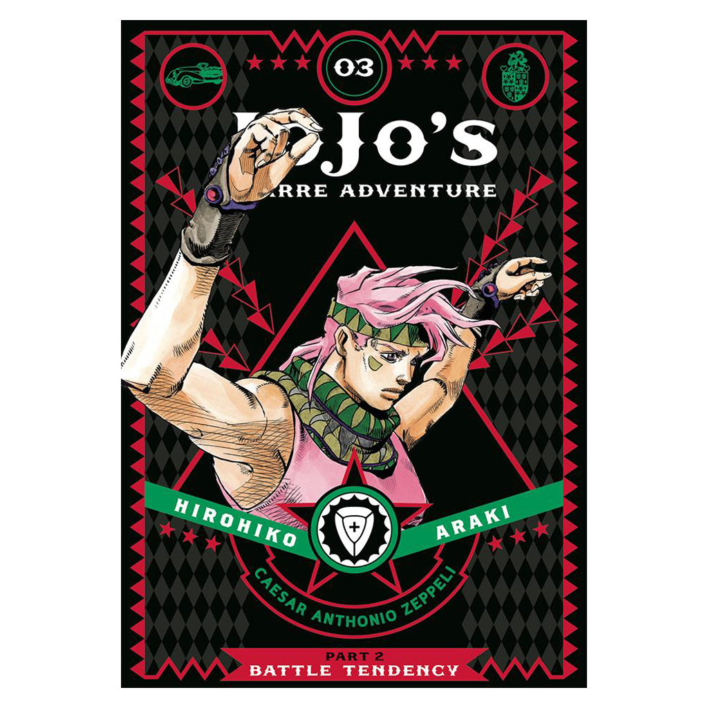 JoJos Bizarre Adventure Part 2: Battle Tendency, Vol. 3